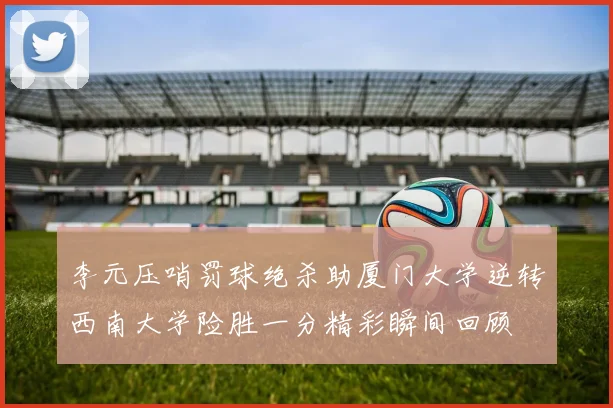 李元压哨罚球绝杀助厦门大学逆转西南大学险胜一分精彩瞬间回顾